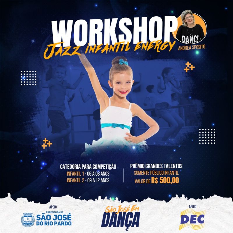 São José em Dança chega cheio de novidades, veja o que preparamos para a Categoria Infantil.